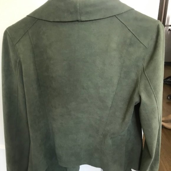 Blank NYC green suede Jacket - Picture 2 of 3